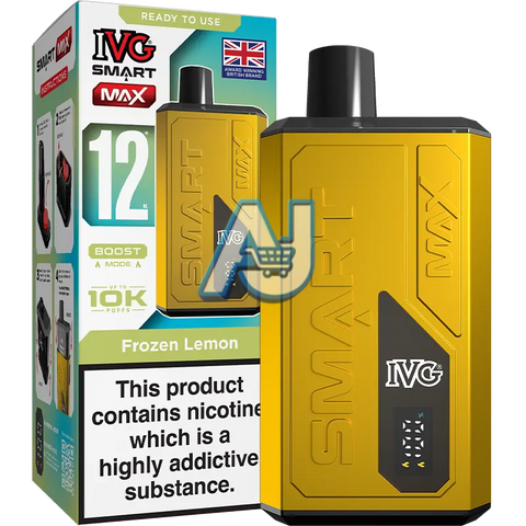 IVG Smart Max Prefilled Pod Kit, Frozen Lemon Flavor