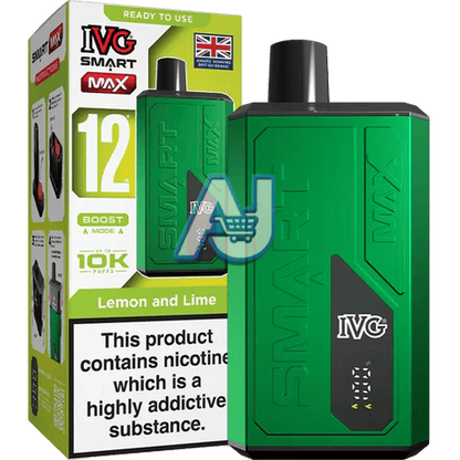 IVG Smart Max Prefilled Pod Kit, Lemon Lime Flavor