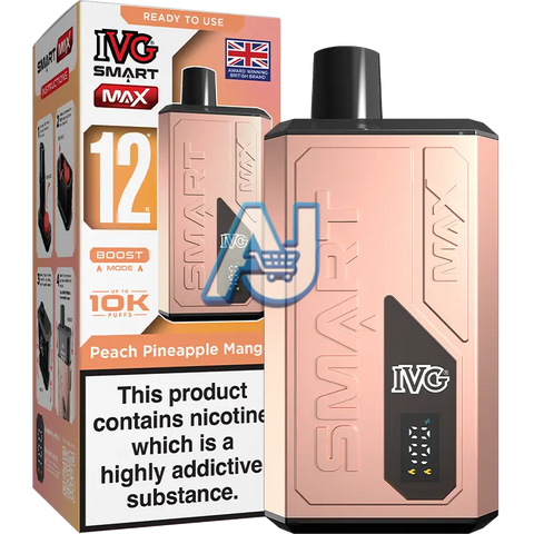 IVG Smart Max Prefilled Pod Kit, Peach Pineapple Mango Flavor