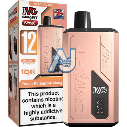 IVG Smart Max Prefilled Pod Kit, Peach Pineapple Mango Flavor