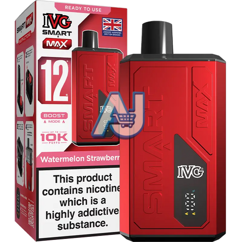 IVG Smart Max Prefilled Pod Kit, Watermelon Strawberry Flavor