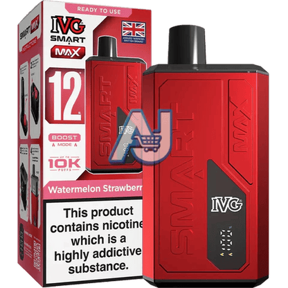 IVG Smart Max Prefilled Pod Kit, Watermelon Strawberry Flavor