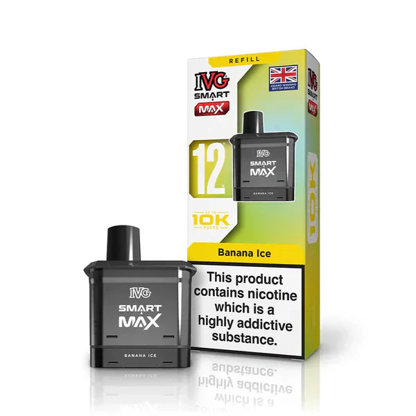 IVG Smart Max 12K Prefilled Replacement Pods - Box of 5