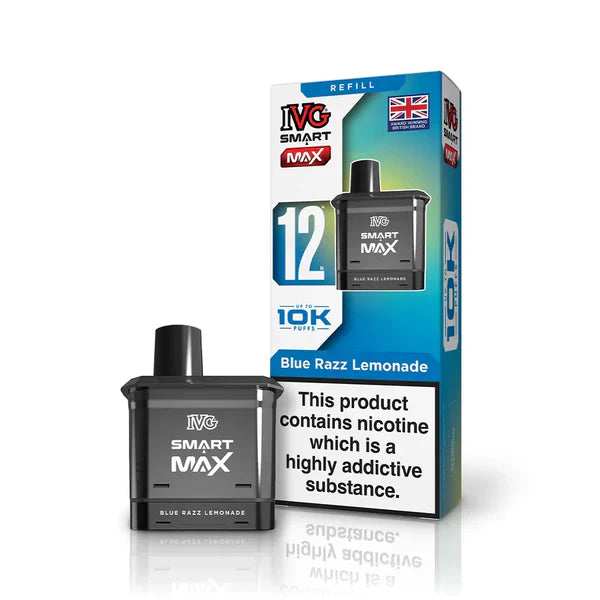 IVG Smart Max 12K Prefilled Replacement Pods - Box of 5
