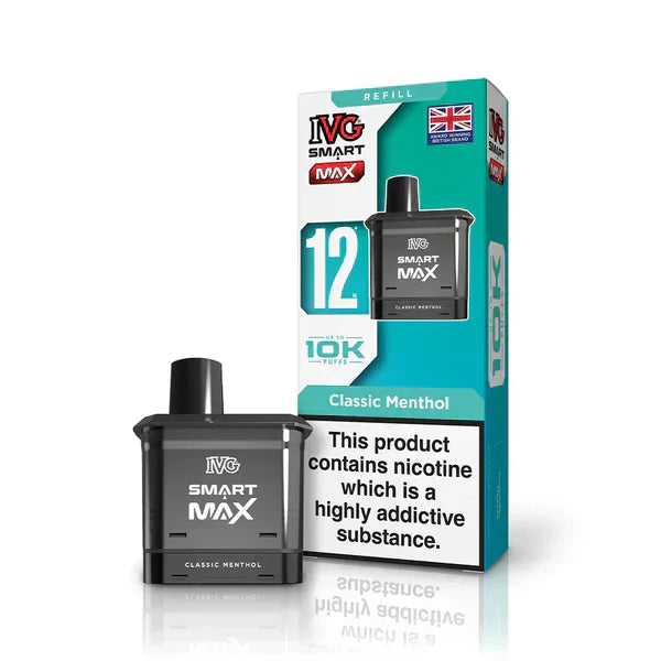 IVG Smart Max 12K Prefilled Replacement Pods - Box of 5