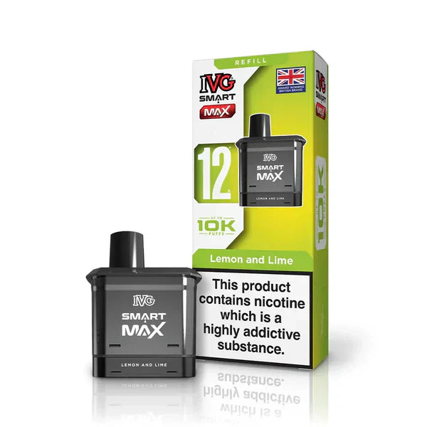 IVG Smart Max 12K Prefilled Replacement Pods - Box of 5