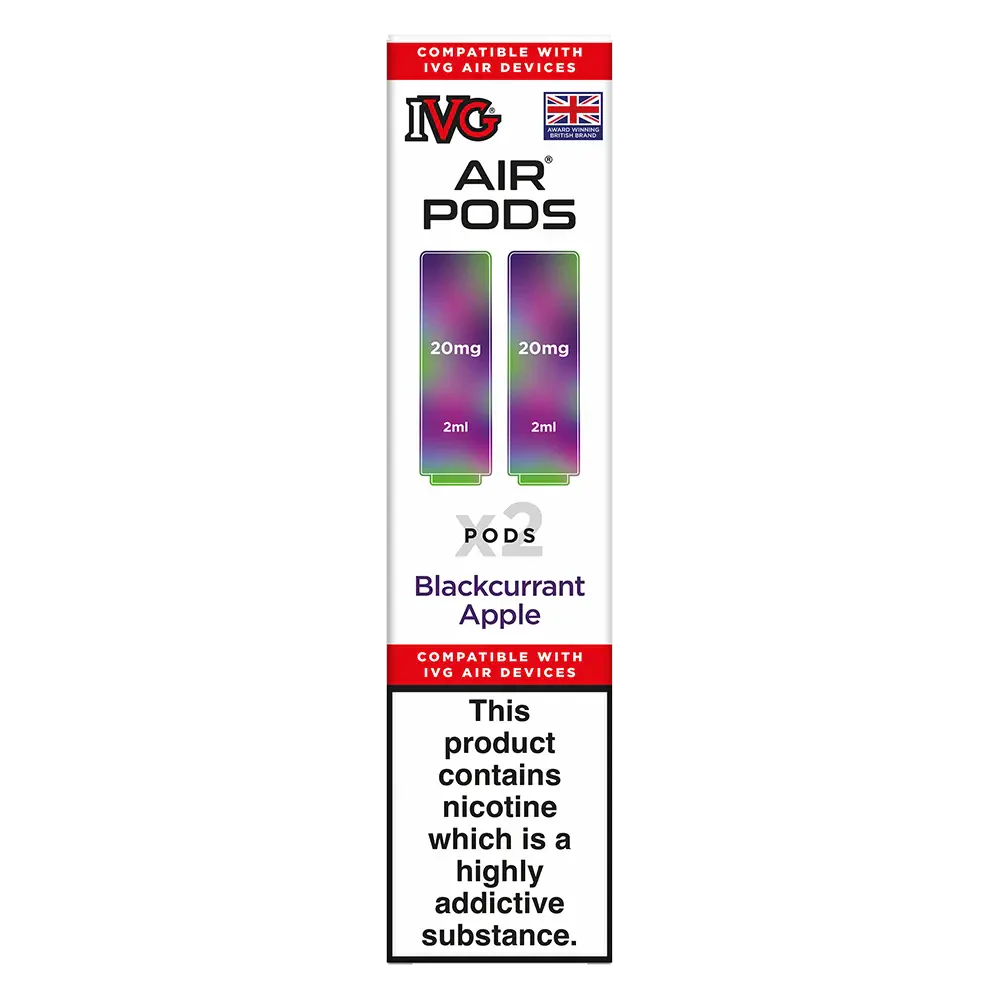 IVG Air Prefilled Pods Blackcurrant Apple