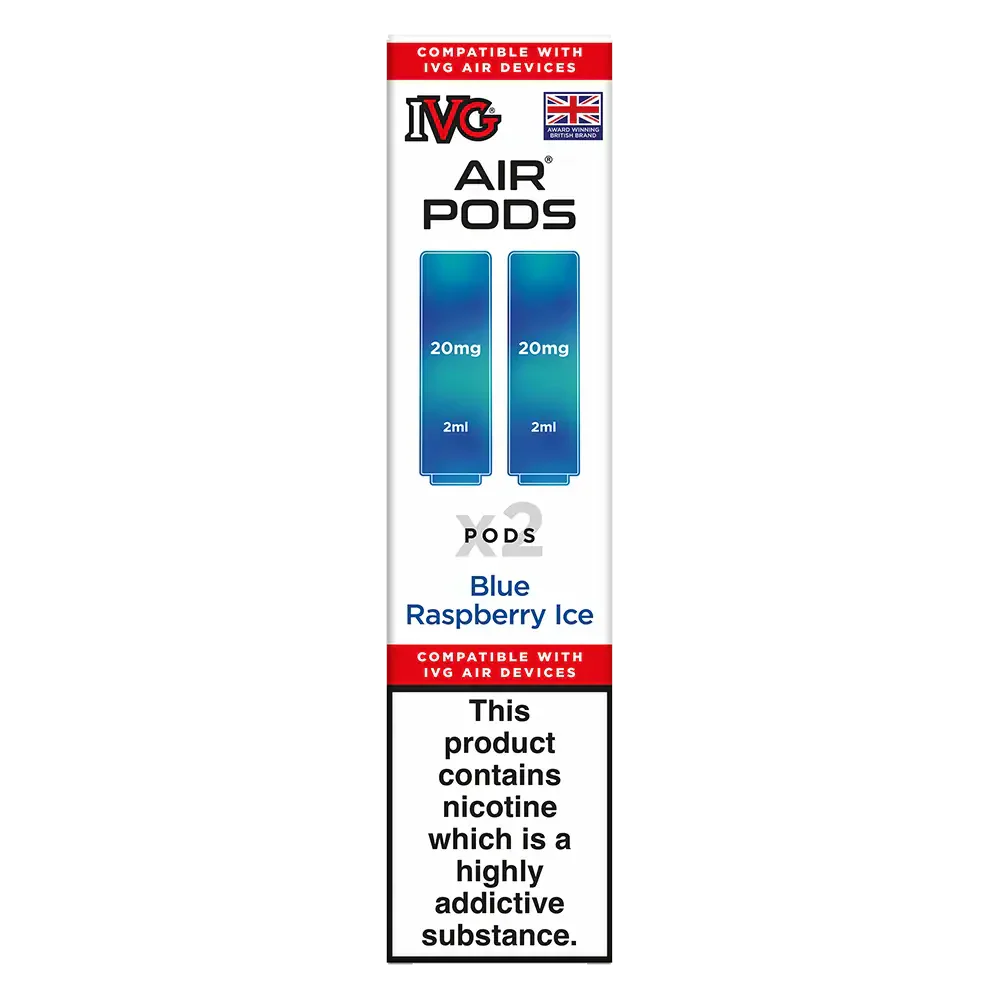 IVG Air Prefilled Pods Blue Raspberry Ice