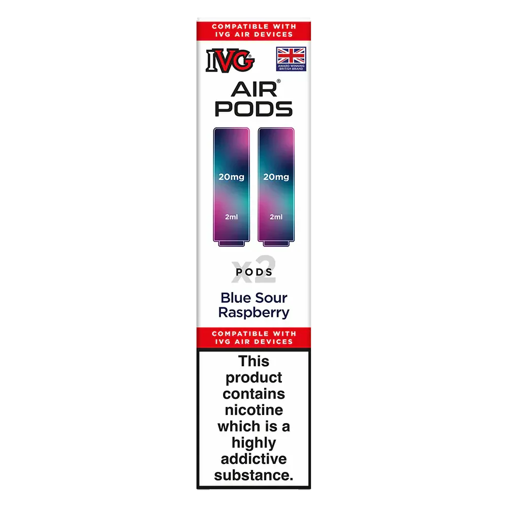 IVG Air Prefilled Pods Blue Sour Raspberry