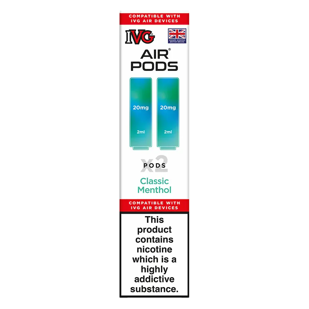 IVG Air Prefilled Pods Classic Menthol