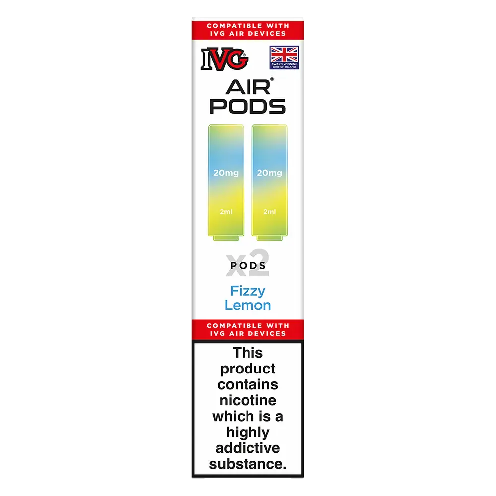 IVG Air Prefilled Pods Fizzy Lemon