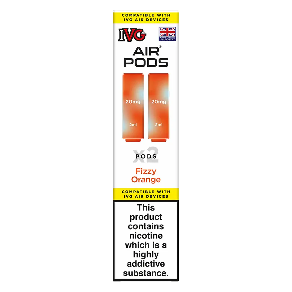 IVG Air Prefilled Pods Fizzy Orange