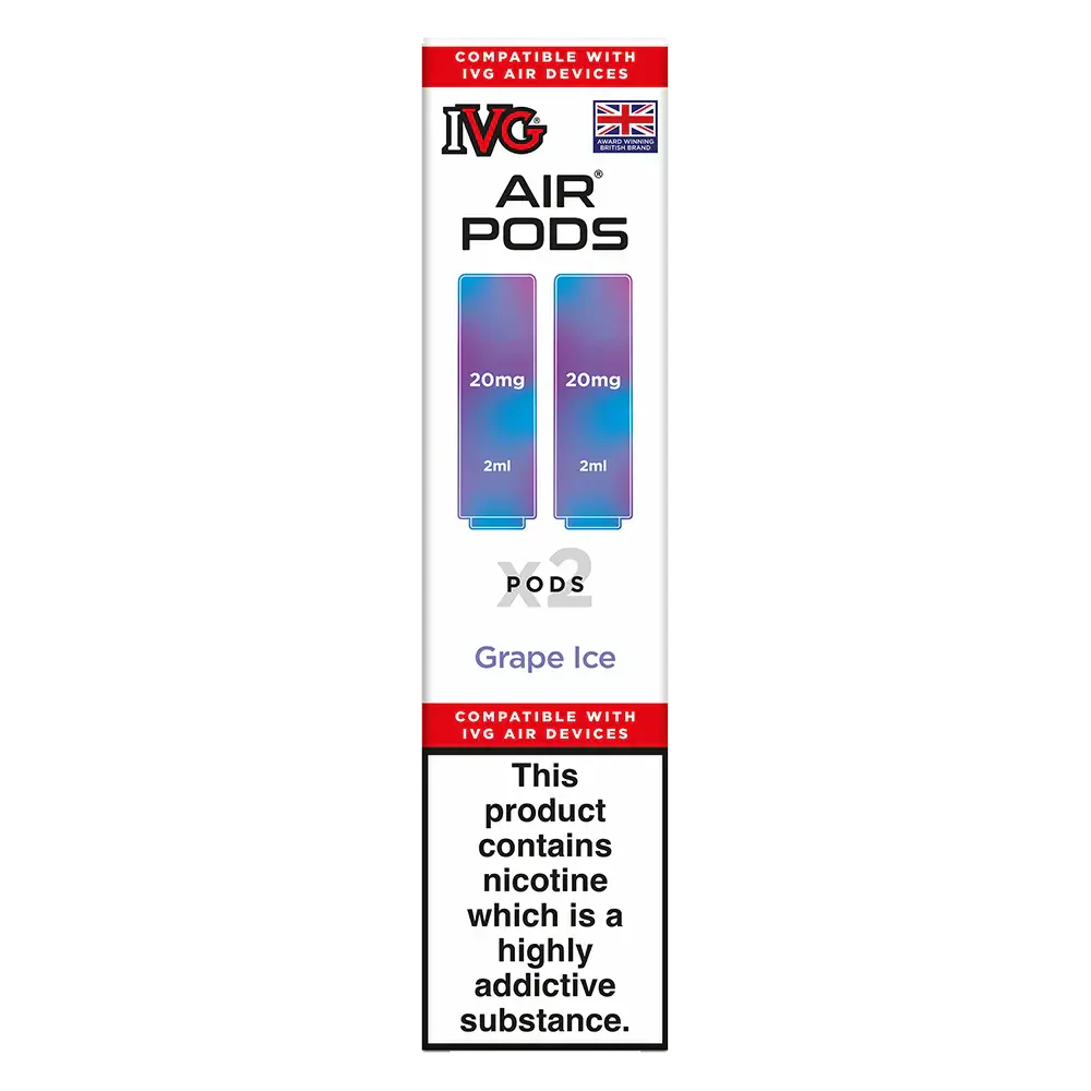 IVG Air Prefilled Pods Grape Ice
