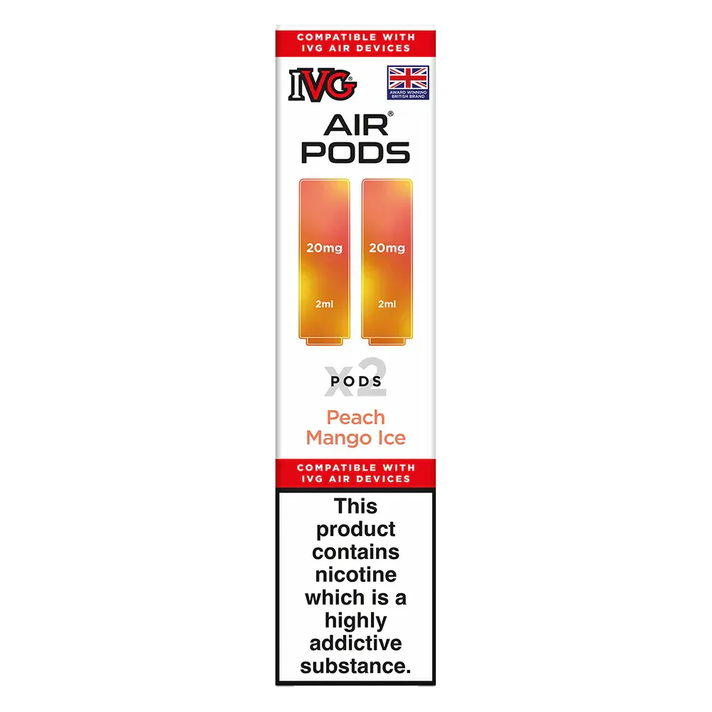 IVG Air Prefilled Pods Peach Mango Ice