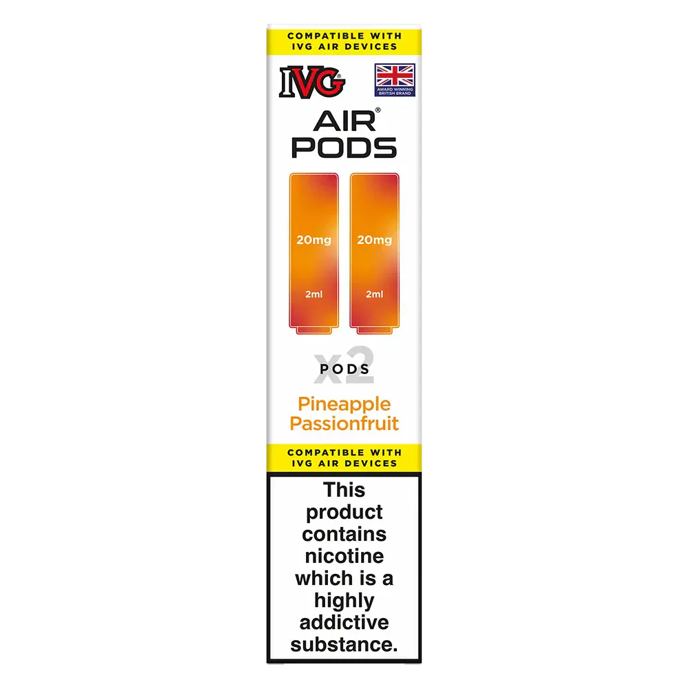 IVG Air Prefilled Pods Pineapple Passionfruit