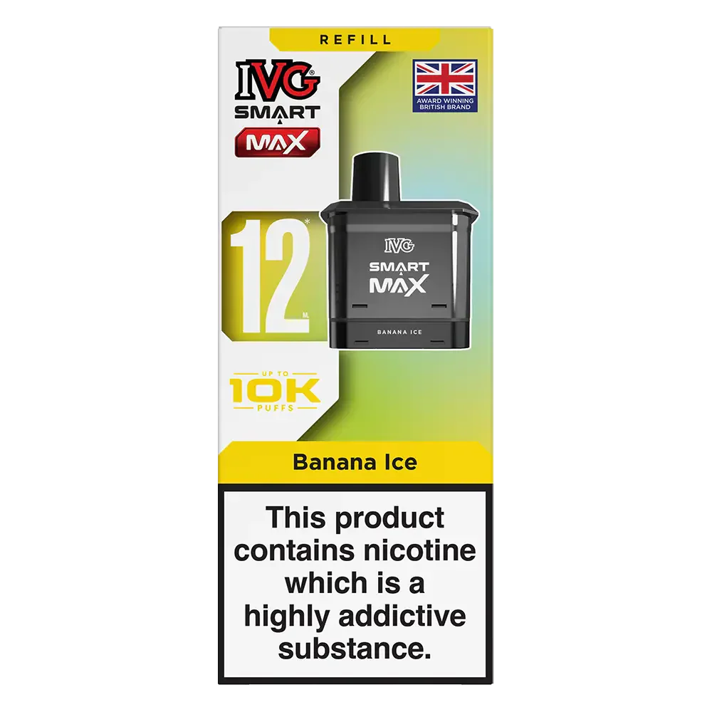 IVG Smart Max Prefilled Pods Banana Ice