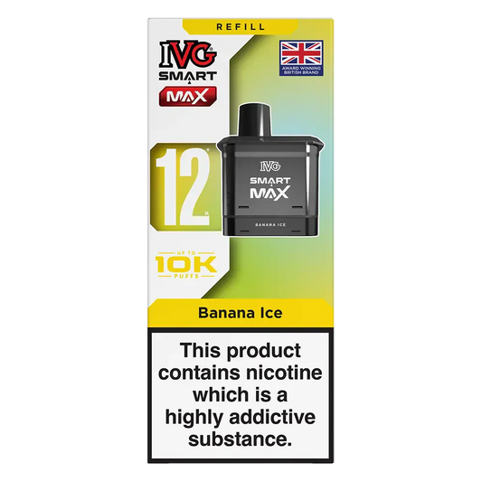 IVG Smart Max Prefilled Pods Banana Ice