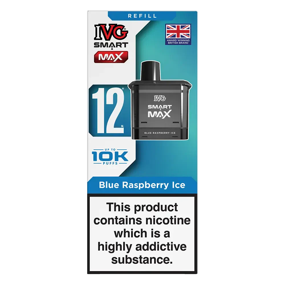 IVG Smart Max Prefilled Pods Blue Raspberry Ice
