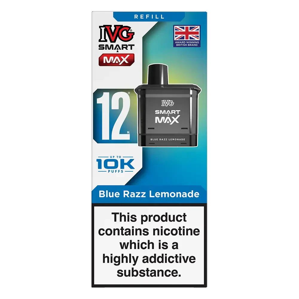 IVG Smart Max Prefilled Pods Blue Razz Lemonade