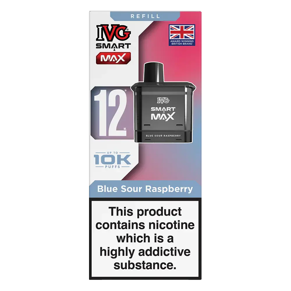 IVG Smart Max Prefilled Pods Blue Sour Raspberry