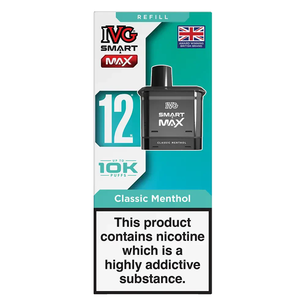 IVG Smart Max Prefilled Pods Classic Menthol