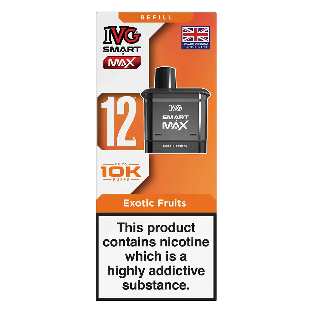 IVG Smart Max Prefilled Pods Exotic Fruits