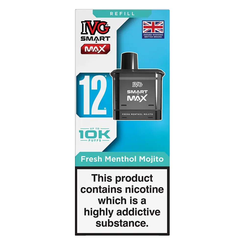 IVG Smart Max Prefilled Pods Fresh Menthol Mojito