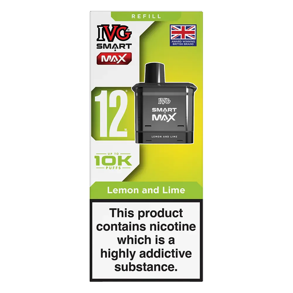 IVG Smart Max Prefilled Pods Lemon Lime