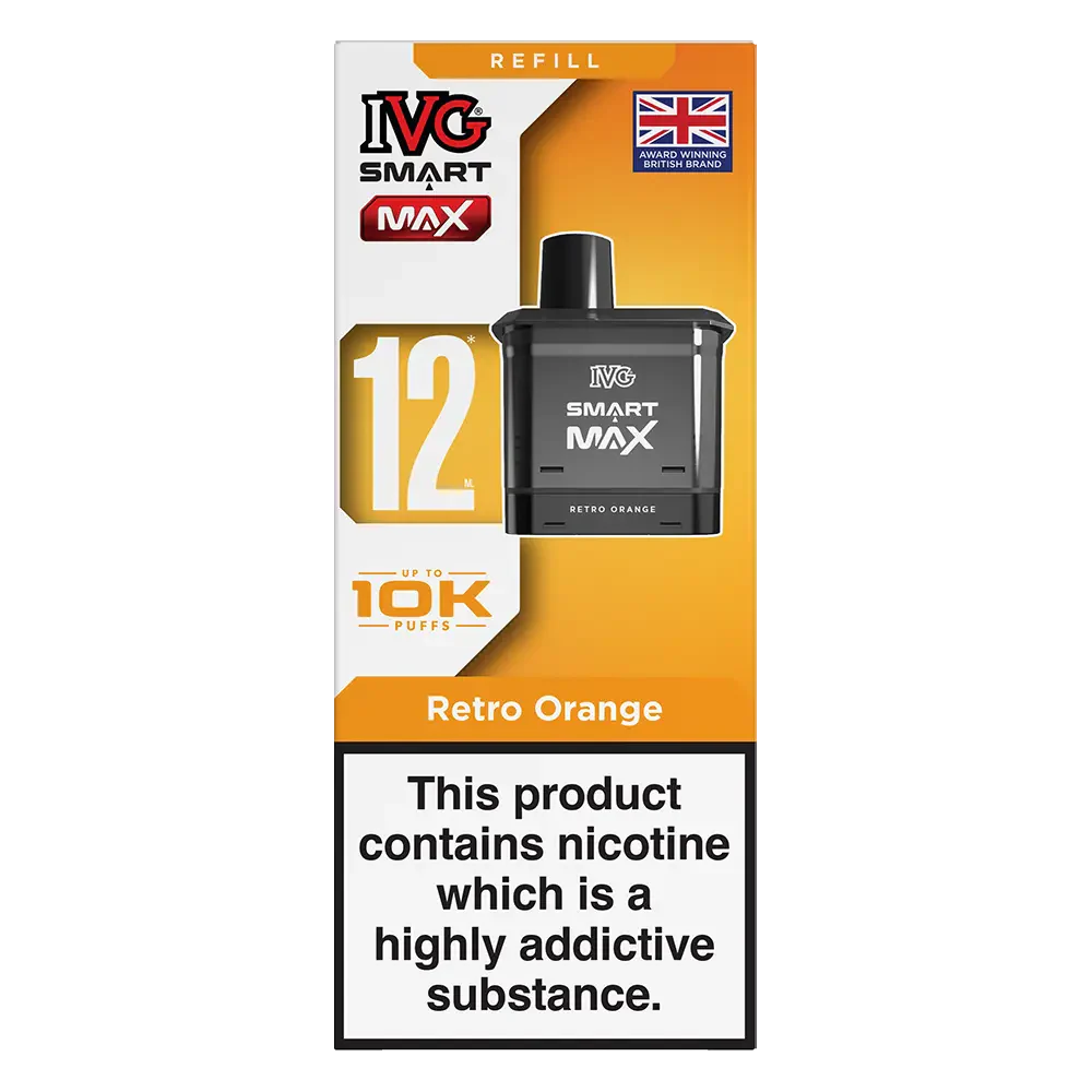 IVG Smart Max Prefilled Pods Retro Orange