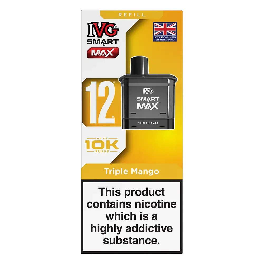 IVG Smart Max Prefilled Pods Triple Mango