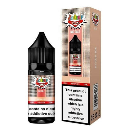Joker Nic Sall 10ml | Pack of 10 Available In Peach Ice Flavour 