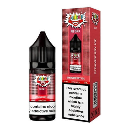 Joker Nic Sall 10ml | Pack of 10 Available In Strawberry Ice Flavour 