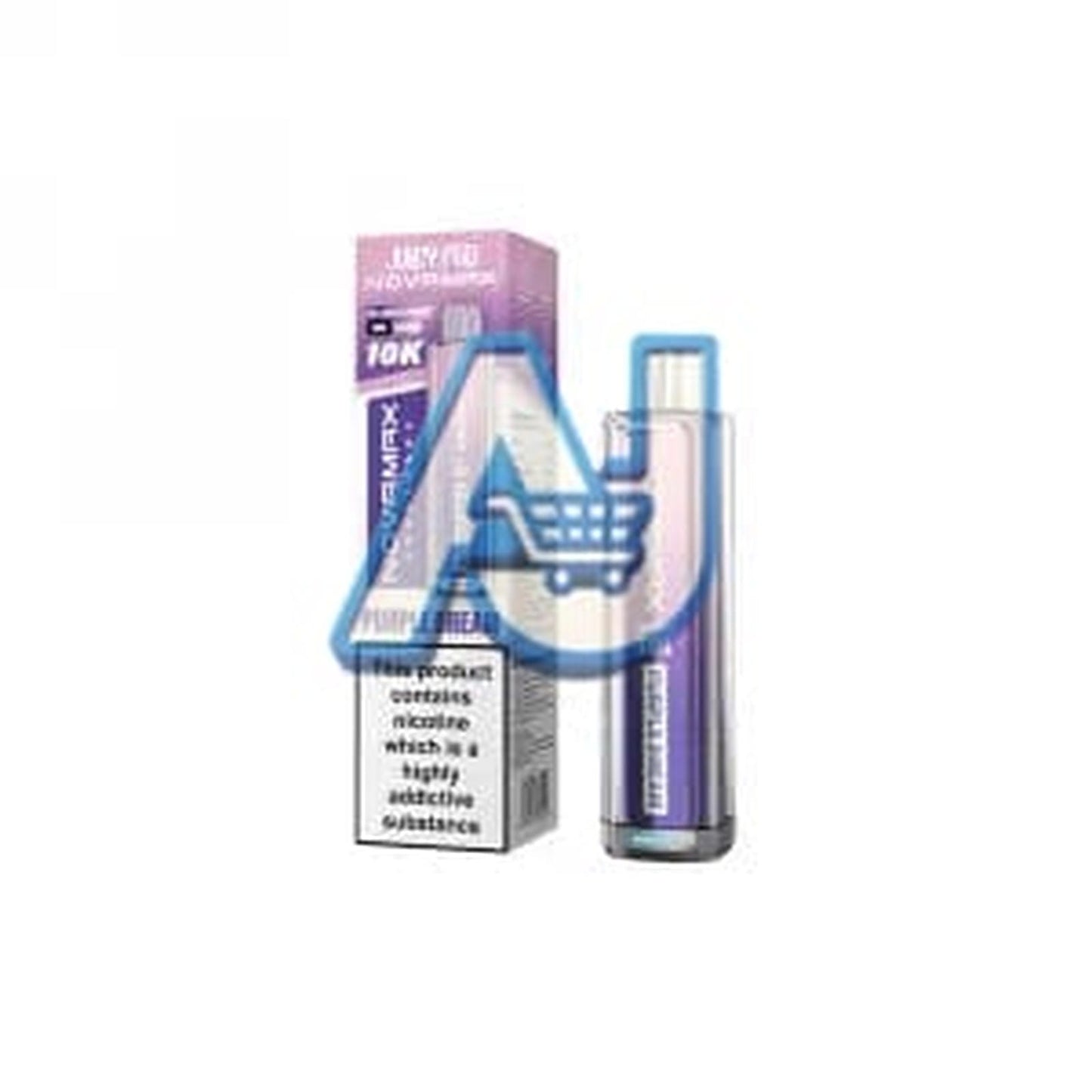 Juicy Pod Novamax 10K Vape Kit, Purple Dream Flavor