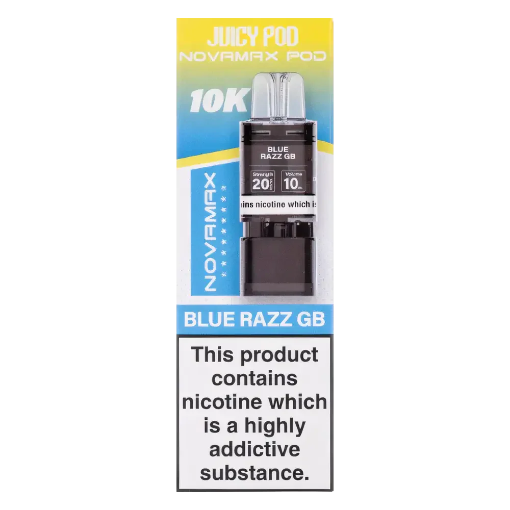 Juicy Pod Novamax 10K Prefilled Pods