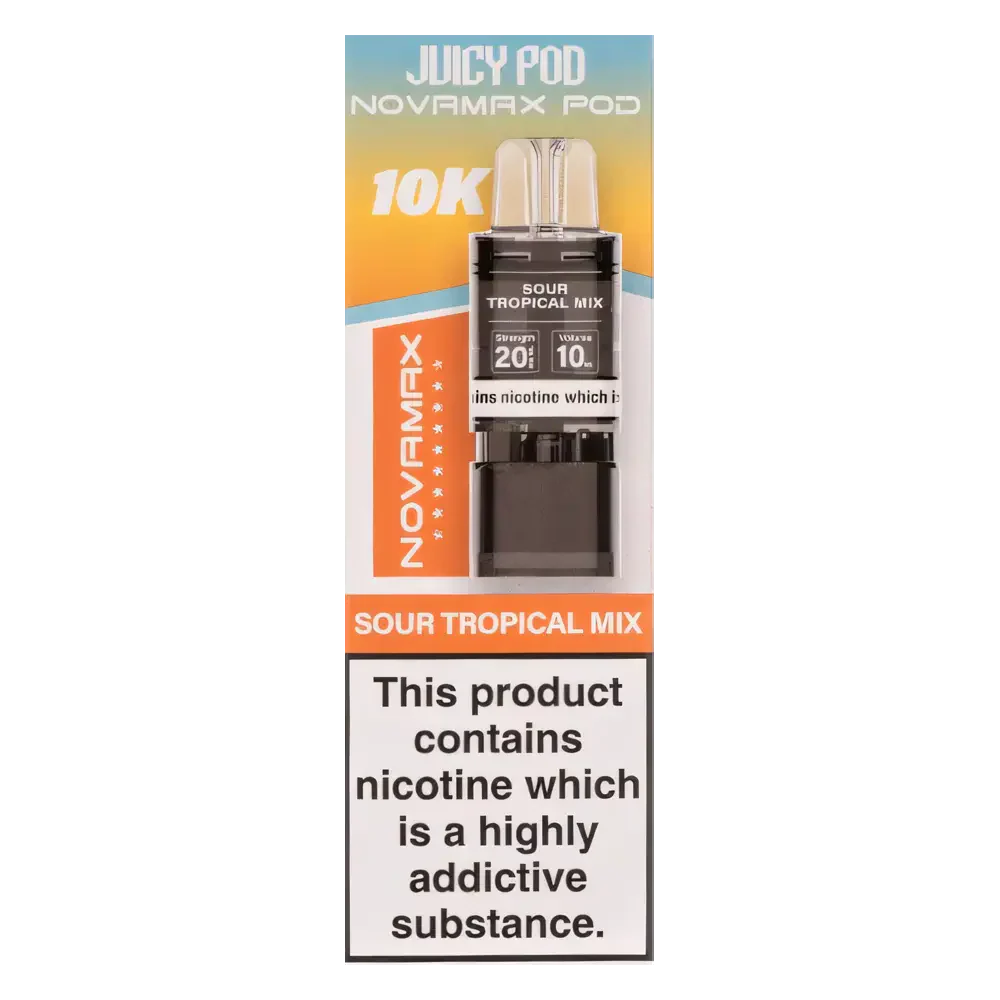 Juicy Pod Novamax 10K Prefilled Pods