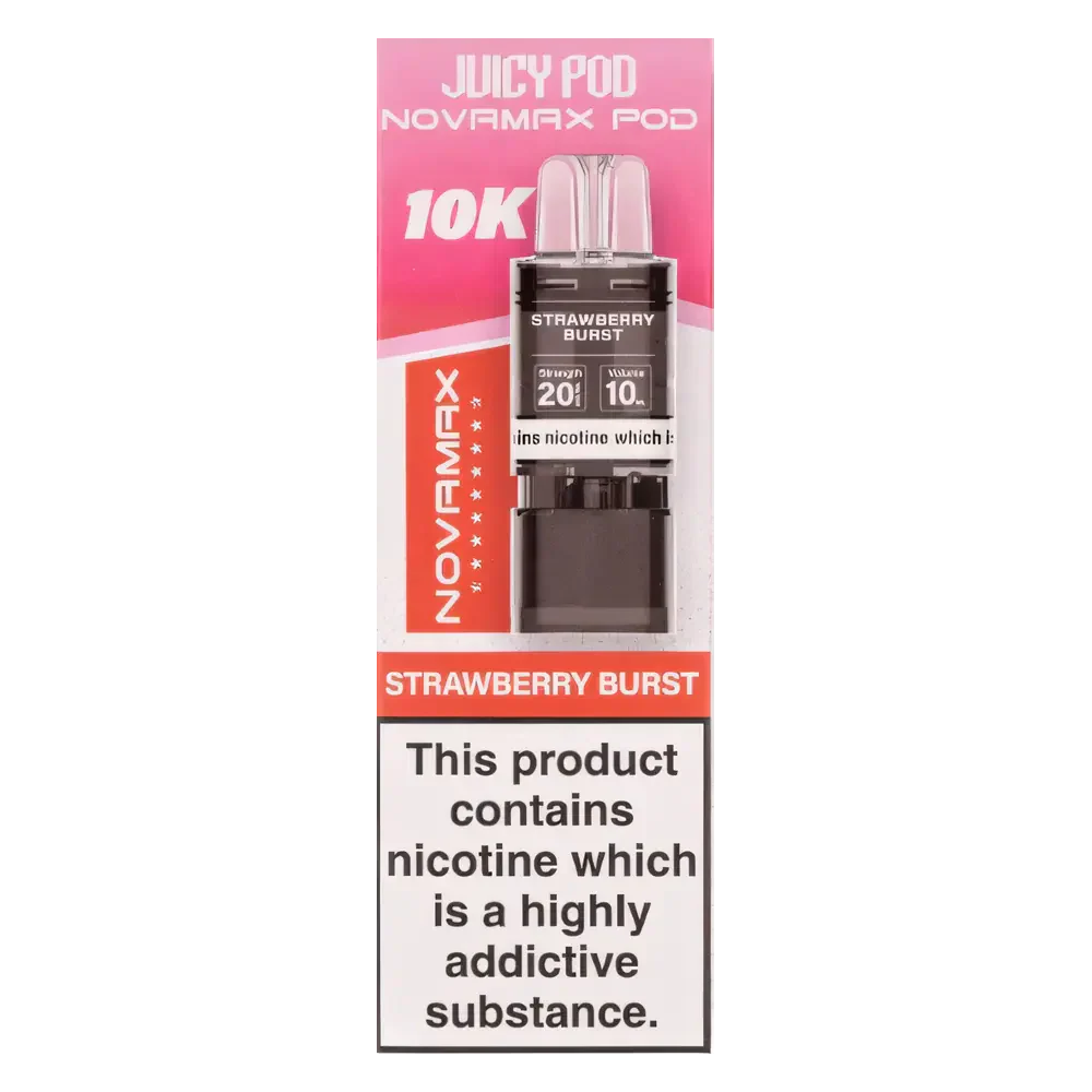 Juicy Pod Novamax 10K Prefilled Pods