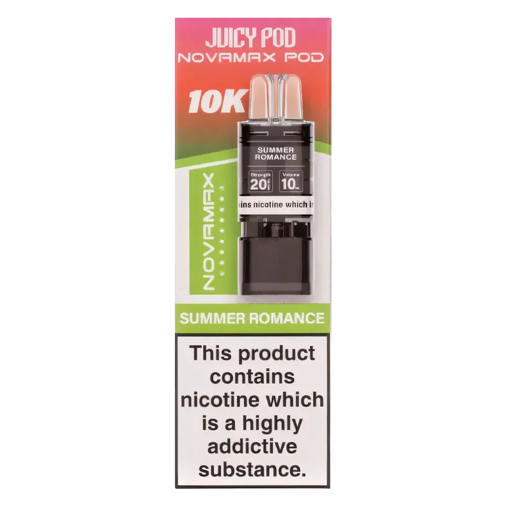 Juicy Pod Novamax 10K Prefilled Pods