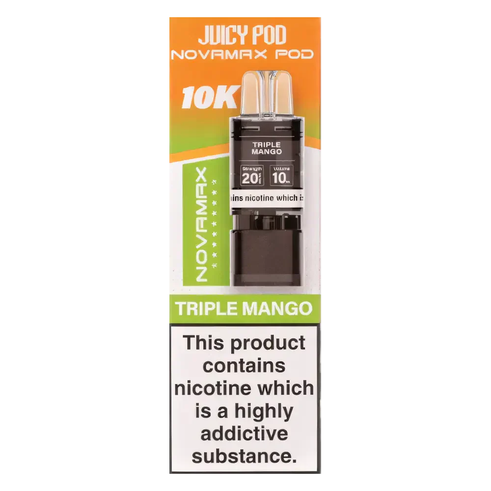 Juicy Pod Novamax 10K Prefilled Pods