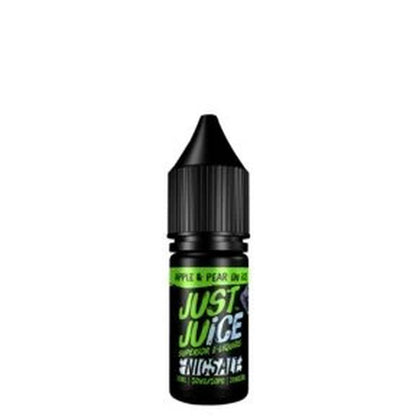 Just Juice Ice 10ml Nic Salt Pack of 5 Available In Apple And Pear On Ice Flavour