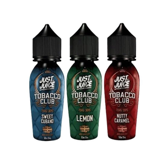 Just Juice Tobacco Club 50ml E-liquids - #Simbavapeswholesale#