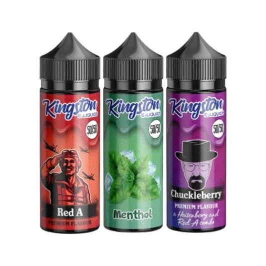 Kingston 50/50 100ml E-liquids - #Simbavapeswholesale#