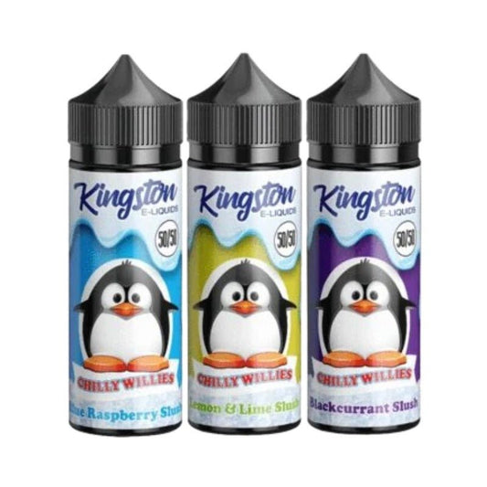 Kingston 50/50 Chilly Willies 100ml E-liquids - #Simbavapeswholesale#