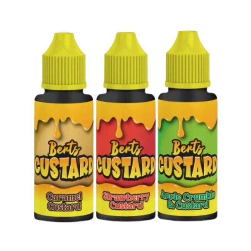 Kingston Berts Custard 100ml E-liquids - #Simbavapeswholesale#