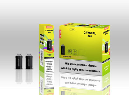 Crystal Bar Original 600 Prefilled Replacement Pods - Box of 10