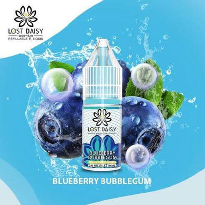 Lost Daisy 5000 Bar Nic Salt 10ml - Box of 10 Available In Blueberry Bubblegum Flavour 