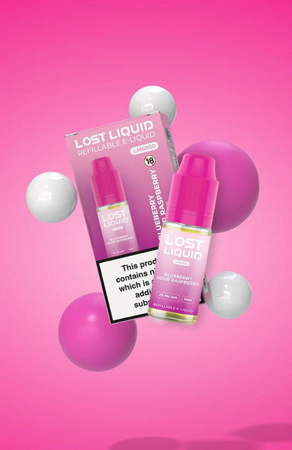 Lost Liquid Nic Salt 10ml E-Liquids (Box of 10) - #Simbavapeswholesale#