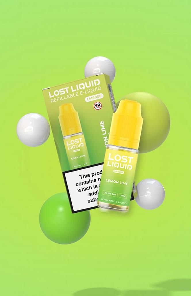 Lost Liquid Nic Salt 10ml E-Liquids (Box of 10) - #Simbavapeswholesale#