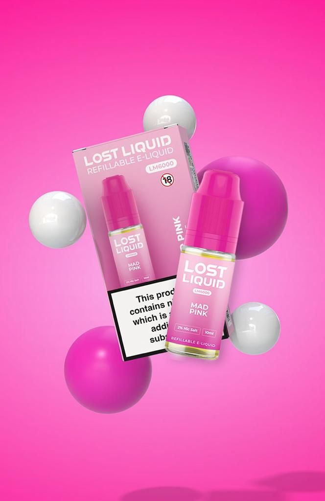 Lost Liquid Nic Salt 10ml E-Liquids (Box of 10) - #Simbavapeswholesale#