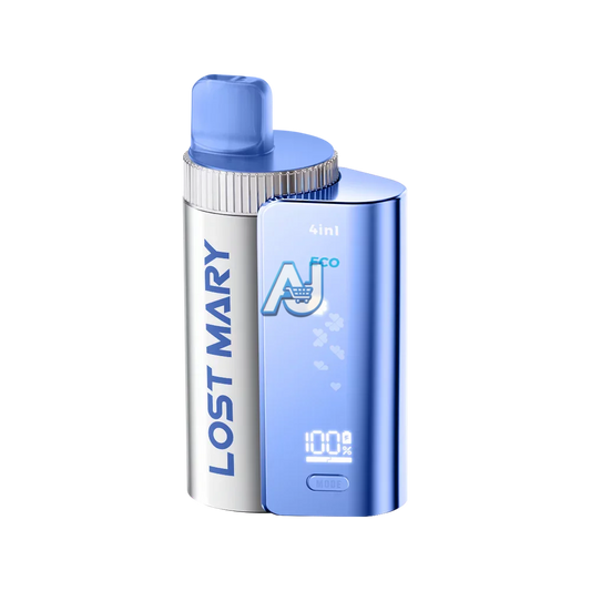 Lost Mary 4-in-1 3200 Vape Pod Kit, Blueberry Flavor