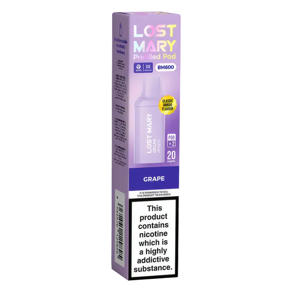 Lost Mary BM600 Prefilled Pods Grape
